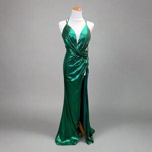 Alyce Paris emerald green dress, size 0, NEW WITH TAGS!